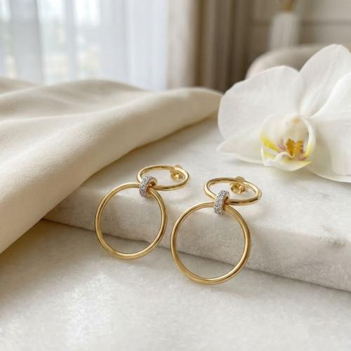 Златни обеци Лосия