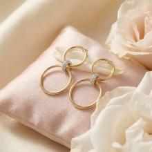 Златни обеци Лосия Златни обеци Лосия