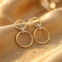 Златни обеци Лосия Златни обеци Лосия