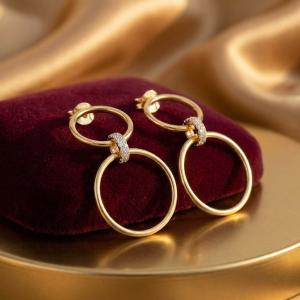 Златни обеци Лосия