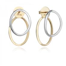 Златни обеци Овал Златни обеци Овал