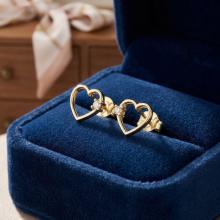 Златни обеци Любов Златни обеци Любов