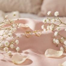 Златни обеци Любов Златни обеци Любов