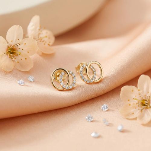 Златни обеци Нера