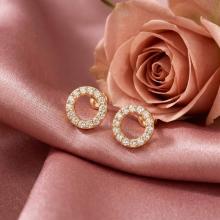 Златни обеци Карма