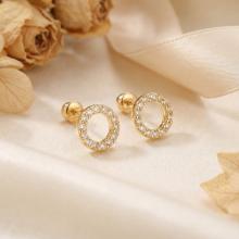 Златни обеци Карма