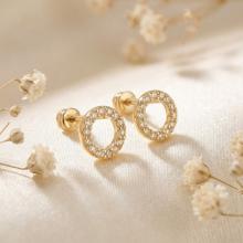 Златни обеци Карма