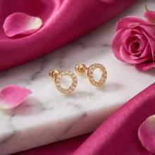 Златни обеци Карма