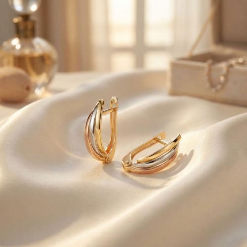 Златни обеци Лана