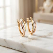 Златни обеци Лана-mini