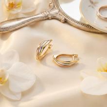 Златни обеци Лана-mini