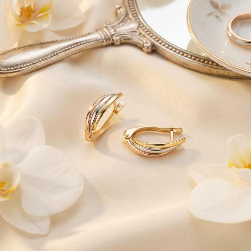 Златни обеци Лана-mini