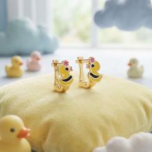 Златни детски обеци Tweety