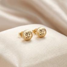 Златни обеци Диа