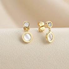 Златни обеци Ринг