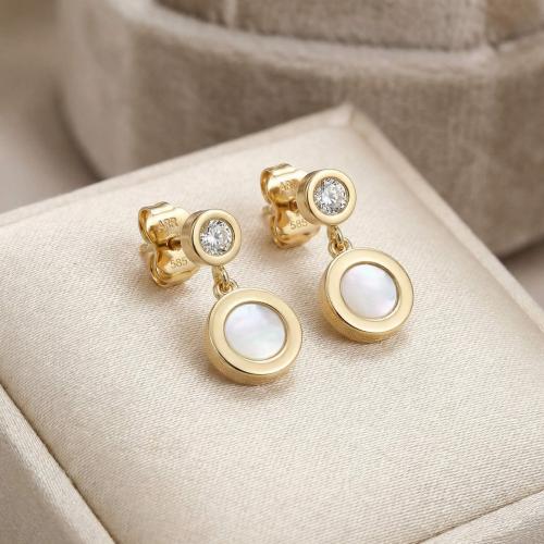 Златни обеци Ринг