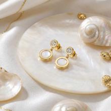 Златни обеци Ринг