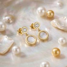 Златни обеци Ринг