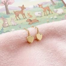 Детски златни обеци Baby Love