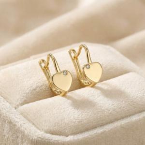 Детски златни обеци Baby Love