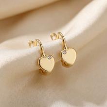 Детски златни обеци Baby Love