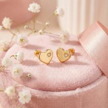 Детски златни обеци Baby Love Детски златни обеци Baby Love