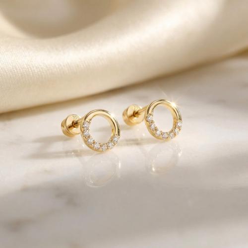 Златни обеци Луси