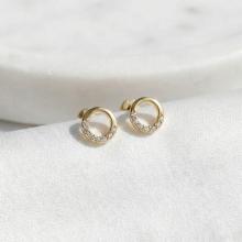 Златни обеци Луси