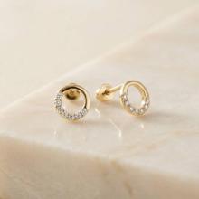 Златни обеци Луси