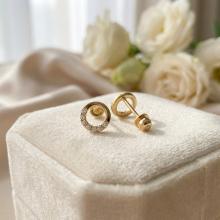 Златни обеци Луси