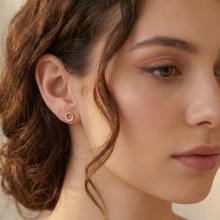 Златни обеци Луси