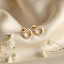 Златни обеци Луси