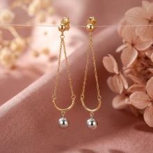 Златни обеци Везни Златни обеци Везни