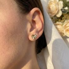 Златни обеци Еndless love