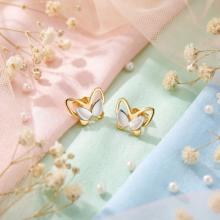 Детски златни обеци Пеперуди Детски златни обеци Пеперуди