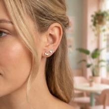 Детски златни обеци Пеперуди Детски златни обеци Пеперуди