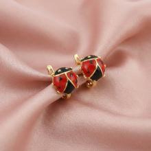 Детски златни обеци Калинки Детски златни обеци Калинки