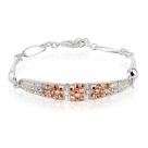 White Opal And Rose Gold