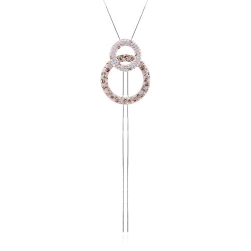Сребърно колие Adeline с кристали от Sw® Marilyn