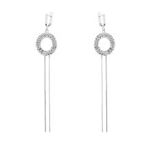 Сребърен комплект колие и обеци Gabriela с кристали от Sw® Crystal