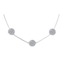 Сребърно колие Mauritius с кристали от Sw® Hematite