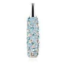 Сребърен медальон Stella с кристали от Sw® Crystal