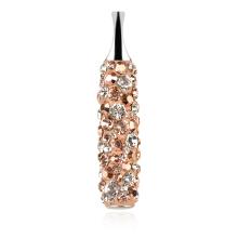 Сребърен медальон Stella с кристали от Sw® Crystal