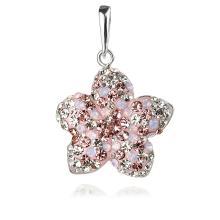Сребърен медльон Kate с кристали от Sw® AB Crystal