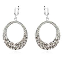 Сребърен комплект с кристали от Sw® SКМ245 Silver Shade