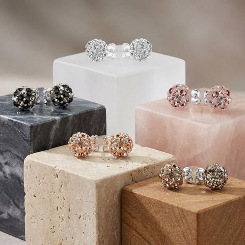 Сребърни Обеци С Кристали От Sw® Mika Crystal