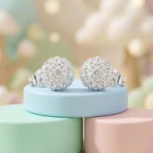 Сребърни Обеци С Кристали От Sw®  Mika Crystal