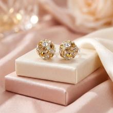 Сребърни Обеци С Кристали От Sw®  Mika Crystal