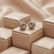 Сребърни Обеци С Кристали От Sw®  Mika Crystal