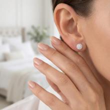 Сребърни Обеци С Кристали От Sw®  Mika Crystal